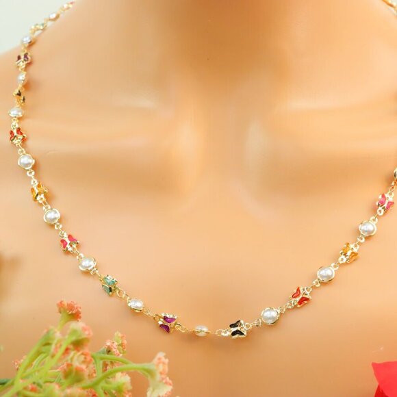 "New Beautiful Design Necklace Chain for Women/Girls, Gift, N564 - Picture 5 of 10